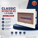 Classic Distribution Box 1-8 Flash