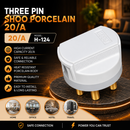 Three Pin Shoo Porcelain, 20/A