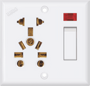 Power Plug Backelite, 5 in 1