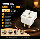 Two Pin Multi Shoo, 6/A